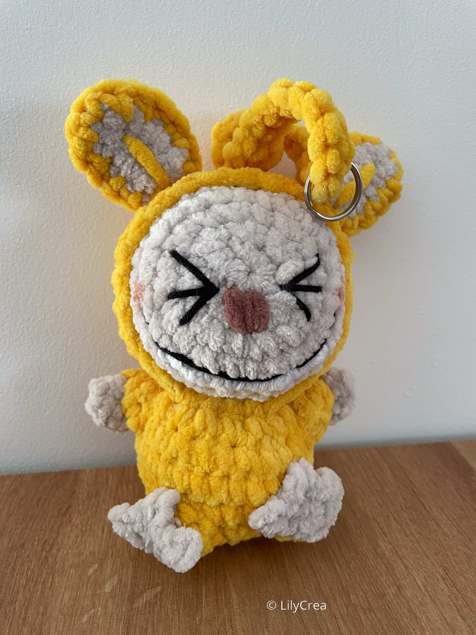 Labubu fait main – Porte-clé – mini peluche pleine de fun ! 💖 – Image 2