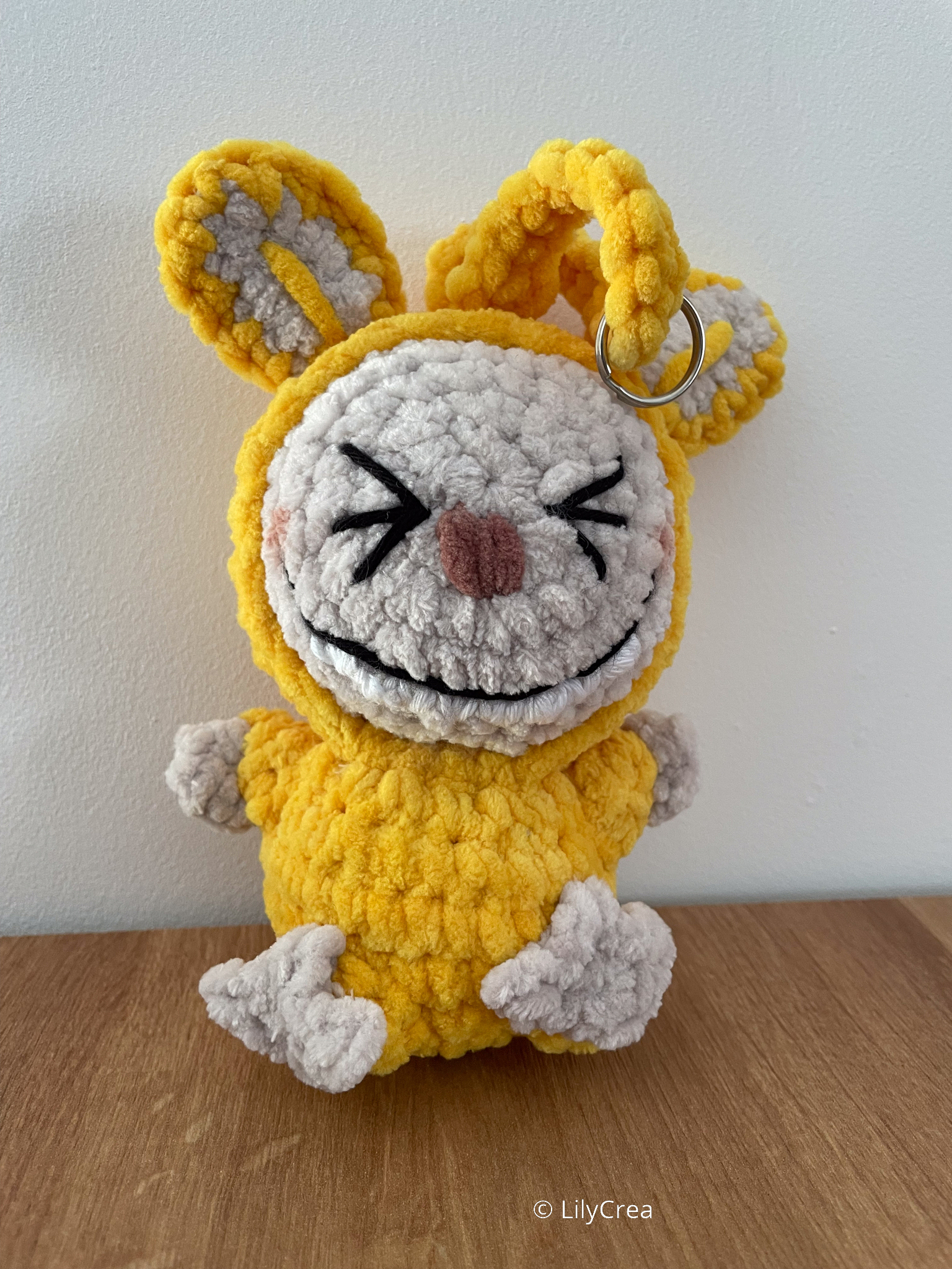 Labubu fait main – Porte-clé – mini peluche pleine de fun ! 💖 – Image 3