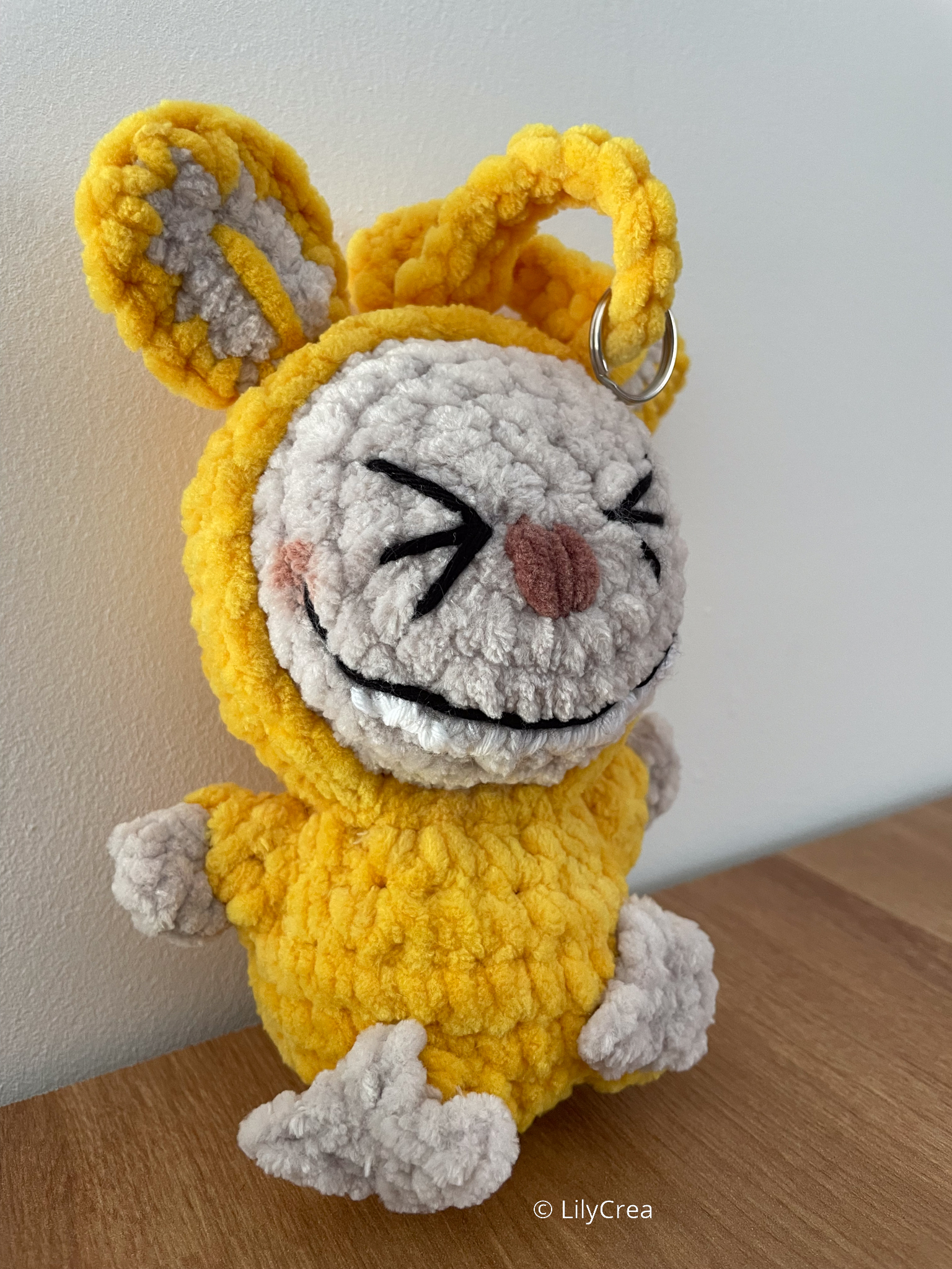 Labubu fait main – Porte-clé – mini peluche pleine de fun ! 💖 – Image 5