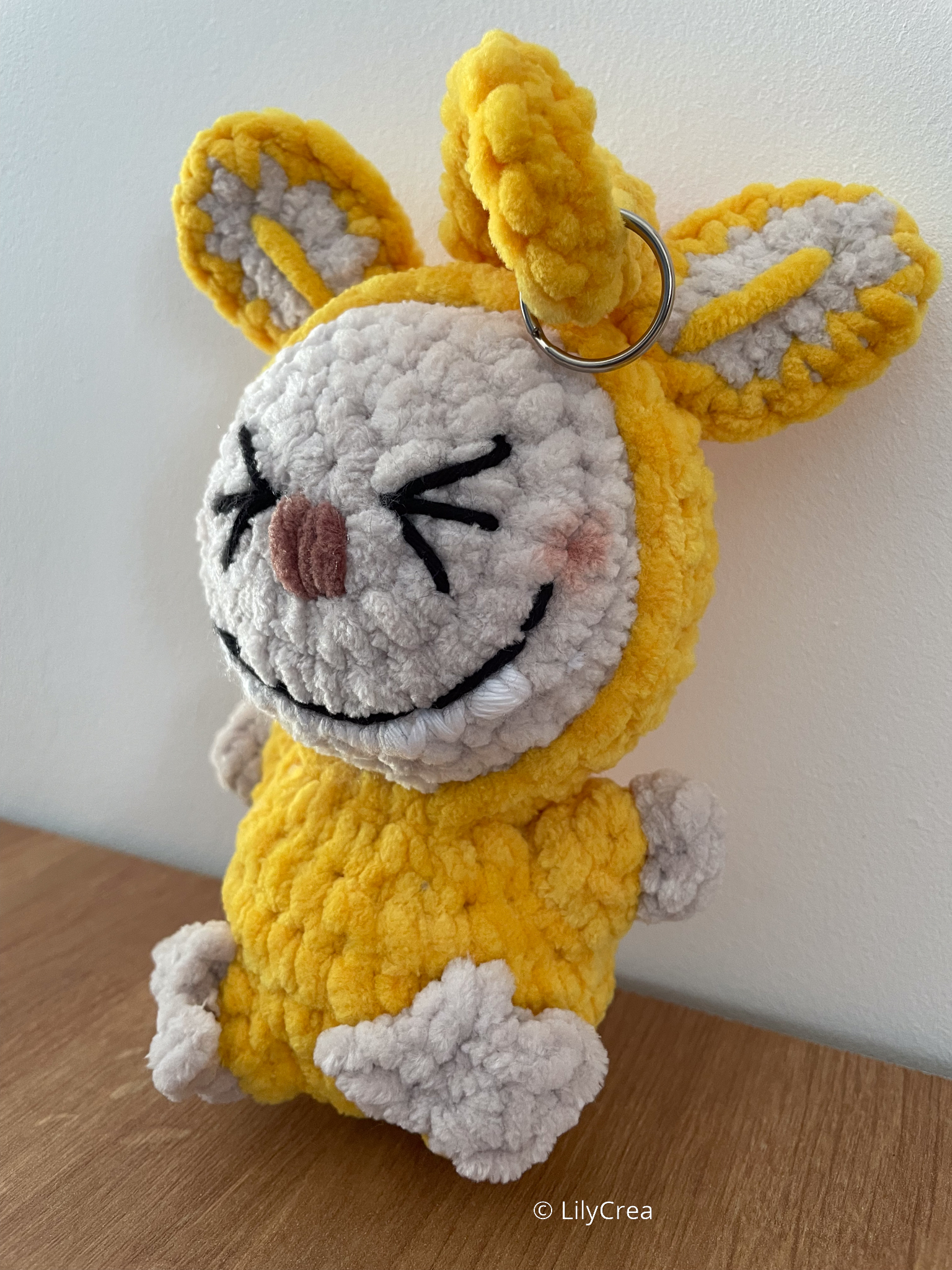 Labubu fait main – Porte-clé – mini peluche pleine de fun ! 💖 – Image 6
